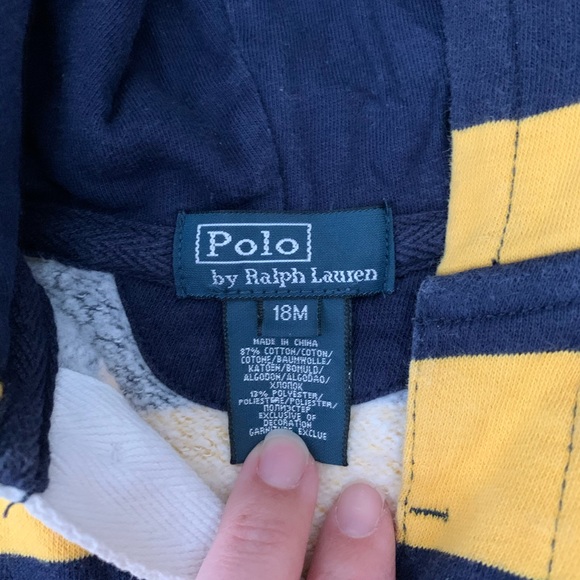 Toddler Ralph Lauren hoodie- boys - Picture 3 of 4